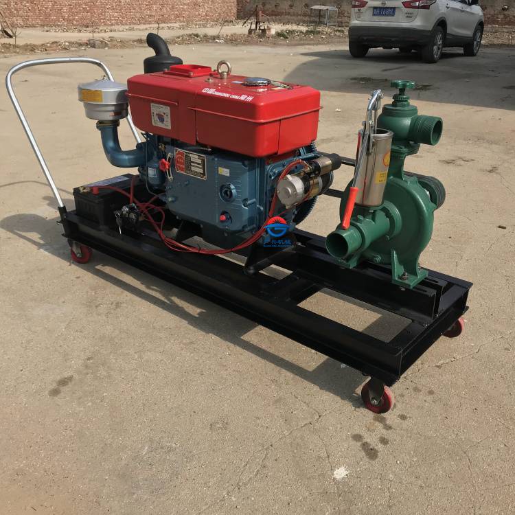 柴油25马力抽水泵8寸拖拉机传动轴泵200口径柴油水泵图片