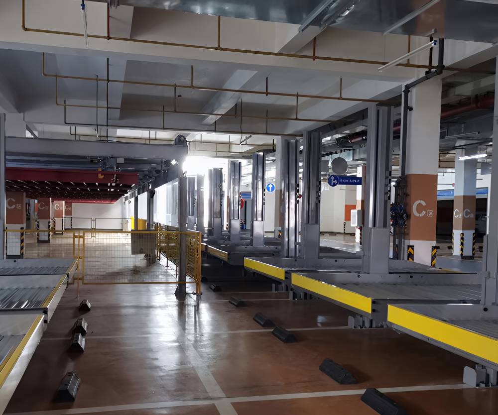 小区地下立体停车库出租公司 PSH停车位租用
