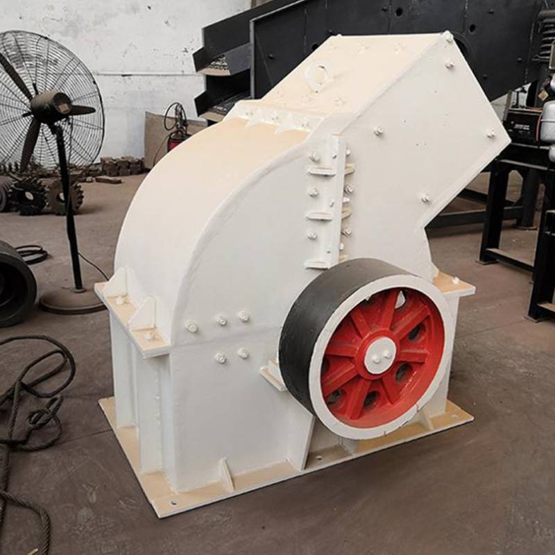 小型结块水泥块破碎机建筑材料回收粉碎机锤式打碎机