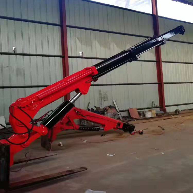 3吨6米叉车吊一节主臂两节伸缩臂吊重500公斤