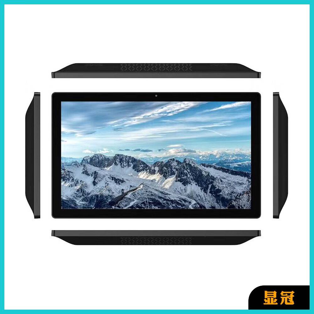 windows壁挂触摸一体机嵌入式显示器156寸工控一体机
