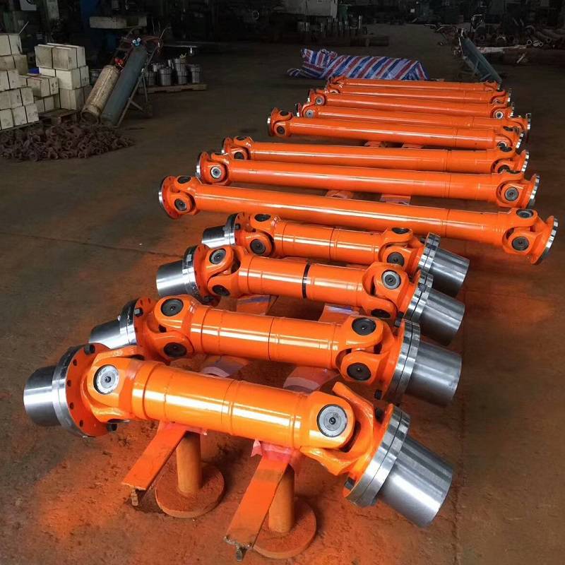 传递扭矩高粉碎机用抗油污十字轴万向联轴器