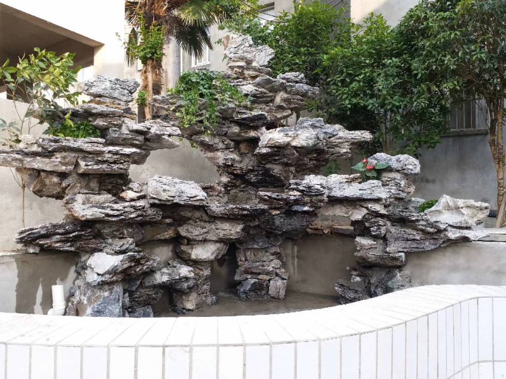 梅州假山石价格庭院假山石图片堆砌一座假山需要多少英石