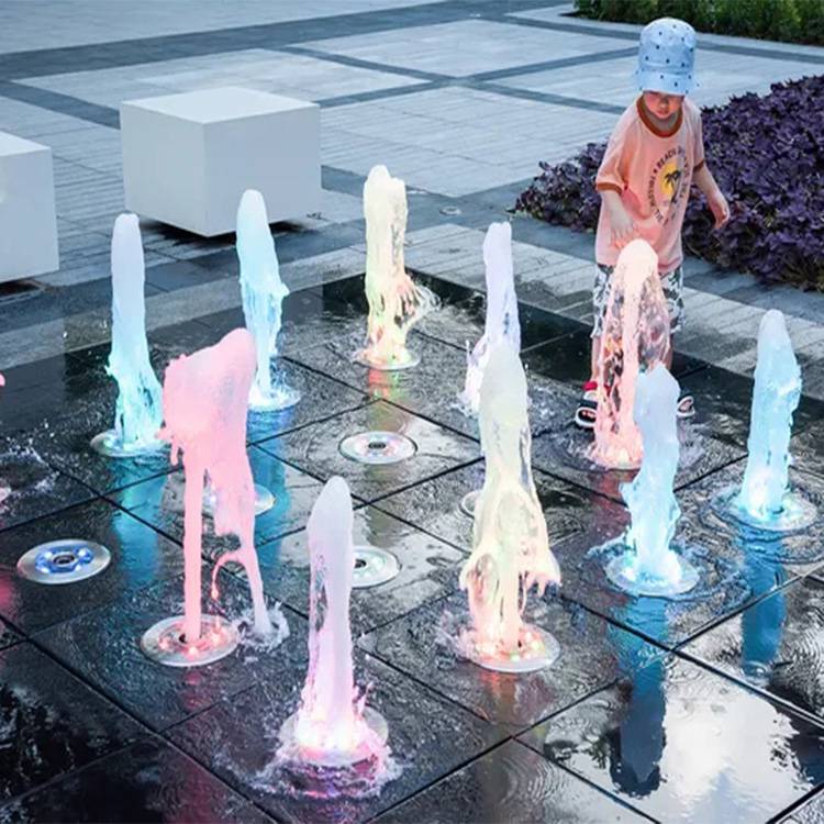 景观水池音乐喷泉设备大型音乐喷泉系统喷泉设备制造商样式变幻多样