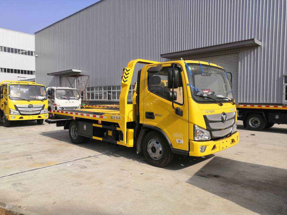 临沧解放虎v翻转板 高速清障车 地库救援拖车