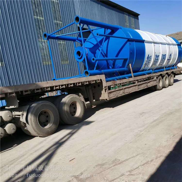 100吨水泥仓价格 钢板圆筒水泥仓 分片式水泥罐 顺丰机械