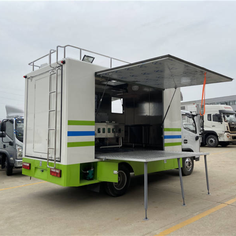 江淮康铃h5红白喜事宴席车小吃车图片路边摊