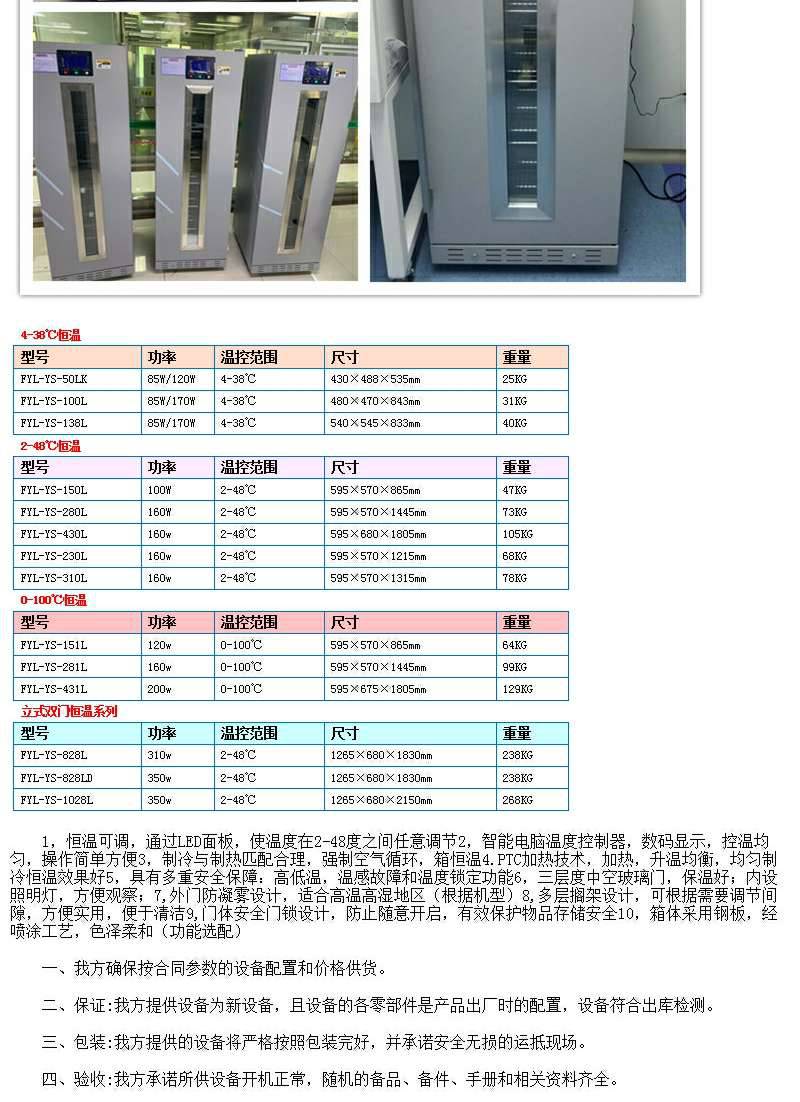 151L手术室恒温箱