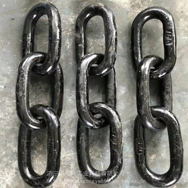 32型矿用三环链锻打矿车用三环链铁路工矿配件定制批发