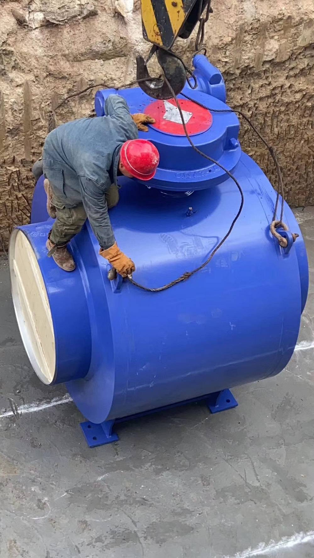 热力蒸汽管道供暖大口径全焊接球阀q361h-25c - 郑州森玛自控阀门有限