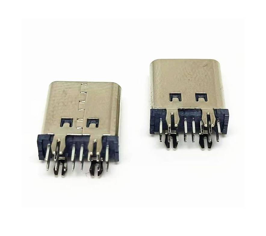 首页>电子元器件>连接器>威联创供应type-c14p母座180度dip四脚鱼叉脚