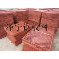 安平县泽宁钢板网厂生产脚手架钢笆网片