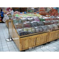 F21凉果柜 干货货架 广州货架 散货柜订做 超市食品柜 饼干柜