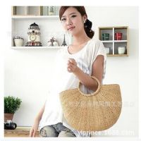 黃草包 月亮包 藤草包 植物手工藝制品 鄉(xiāng)村風(fēng)情