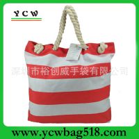 深圳市龙岗手袋厂 生产订做 帆布袋 欧美 沙滩袋 多功能 帆布包
