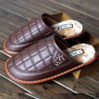 批發(fā)油菜花933情侶皮拖鞋 時尚PU家居拖鞋 室內(nèi)居中家棉拖鞋