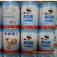 供应怡泰批发 熊猫牌植脂淡奶 调制淡炼乳 炼奶400g*48/件 整件275元