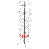 厂家直销 SN-08 旋转展示架 帽子架 铁线旋转架 衣帽旋转架