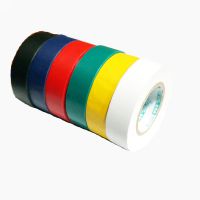 台湾四维牌（鹿头牌）塑料电工胶布 pvc绝缘电工胶带 六色入