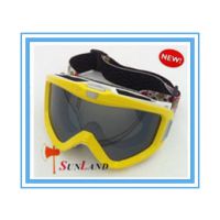 厂家供应2014款SUNLAND双层防雾,可换片滑雪镜(QY054)