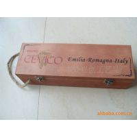 供應木制紅酒盒  紅葡萄禮品盒