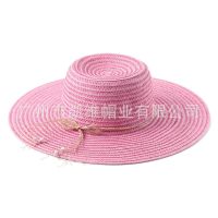 广州 旅游沙滩帽 蝴蝶结草帽 大型帽厂 19年历史做品牌帽子 OEM