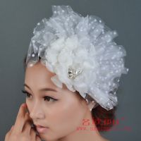 名歐新款 新娘婚紗時(shí)尚精致配飾 頭花-th007