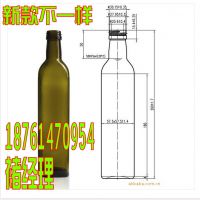 ***棕色500ml茶色500毫升玻璃橄榄油瓶厂家新款产品预定中