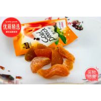 休闲食品 供应 蜜饯果脯 尊海 黄金桃条 一箱10斤