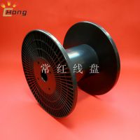 供应常红线盘厂 400一体黑色绳带电线绕线轮