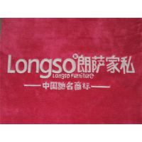 供应手工绣花广告地毯_广东一枝春(图)_印花烫金广告地毯