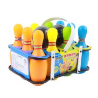 兒童樂(lè)趣保齡球套裝 大號(hào)親子互動(dòng)球類運(yùn)動(dòng)寶寶益智玩具戶外游戲