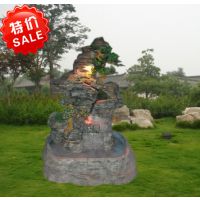 年末***树脂工艺品摆件假山流水喷泉家居饰品开业创意礼品