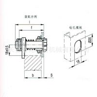 带凹口钥匙的闩锁BOCK.INOX带三角形钥匙标记价格报价代理