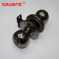 【CAUSTE】欧式***球锁室内木门锁卧室门锁球形锁纯铜锁芯