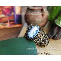 【小额饰品批发】民族风情之宫廷美人头手镯批发