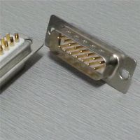 优联康白色车针DB15M公插头，100PCS起订