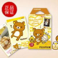 富士一次成像拍立得7s 25 50s相机mini KUMA轻松熊花边相纸胶片