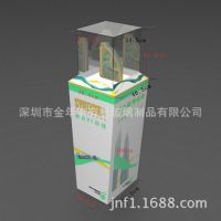 深圳金年丰订做精品亚克力展示柜 立式有机玻璃样品展示柜