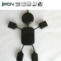 真正USB2.0HUB集线器_人形4口集线器多功能扩展分线器