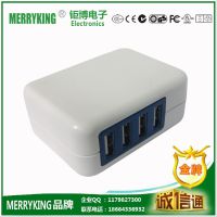 ӦMERRYKINGƷ 5V2A۵ʽǽʽԴ 4 USB