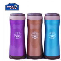 韩国乐扣乐扣正品吉祥保温杯车载带茶网保冷保温杯茶杯LHC850