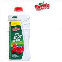 龟牌硬壳***洗车液 G-75龟牌1L装洗车水蜡 洗车上光护色一体
