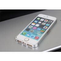 苹果iPhone5手机壳海马扣5s超薄0.7无免螺丝表扣5S保护套金属中框