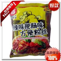 四川成都名小吃 方便食品 白家辣味肥肠味方便粉丝108克一件代发