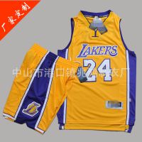 篮球服套装定做 NBA科比篮球衣 训练运动比赛男队服定制儿童球衣