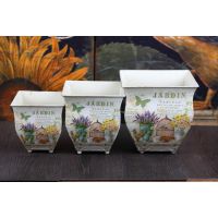 ****** 鐵皮花器 鐵皮花桶 玩具桶 鐵皮桶 百搭套三鐵桶