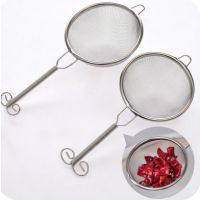 不銹鋼濾網(wǎng)漏勺烹飪?yōu)V油篩子火鍋泡沫撈勺 過濾篩網(wǎng)勺 小號