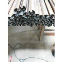 不锈钢异型管 拉丝304凹槽管 304双槽不锈钢管