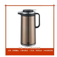 朗扬不锈钢 双层保温电热水壶 1008 双功能自动煮水保温电热水壶